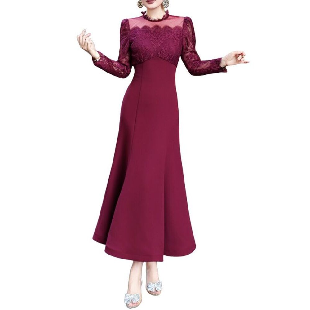 Brc By Burryco Womens  Solid Maxi Dress